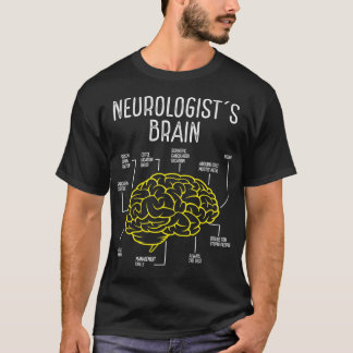 Neurologe Neurowissenschaft Neurochirurg Neurologi T-Shirt