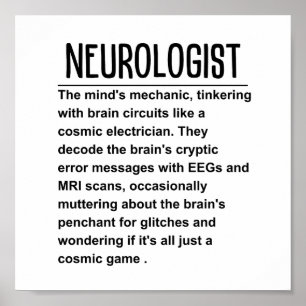 Neurologe Poster