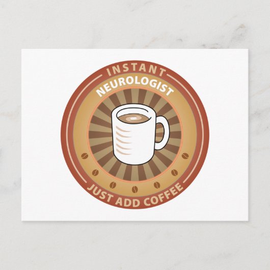 Neurologe Postkarte (Vorderseite)
