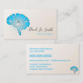 Neurologe / Psychologe Visitenkarte (Vorne/Hinten)