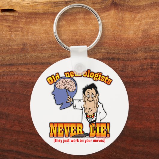 Neurologe Schlüsselanhänger (Vorderseite)