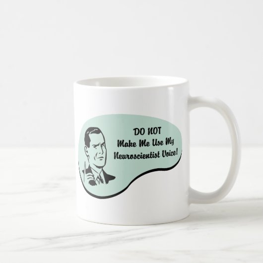 Neurologe-Stimme Kaffeetasse (Rechts)