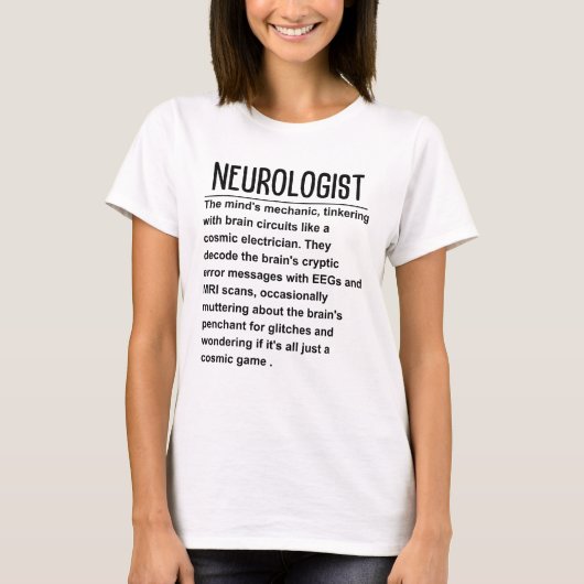 Neurologe T-Shirt (Vorderseite)