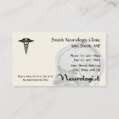 Neurologe-Visitenkarte Visitenkarte (Vorderseite)