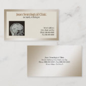 Neurologe-Visitenkarte Visitenkarte (Vorne/Hinten)