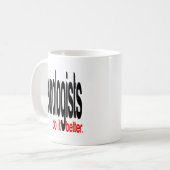 Neurologen machen es besser kaffeetasse (Vorderseite Links)