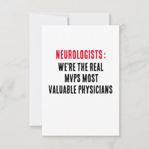Neurologen: Wir sind die echten MVPs - die wertvol Dankeskarte