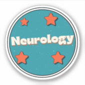 Neurologie Aufkleber (Vorderseite)