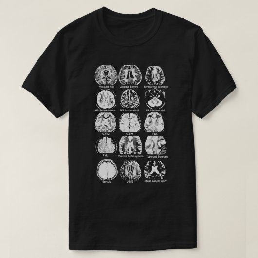 Neurologie Brain Dvhh Pml T-Shirt (Design vorne)