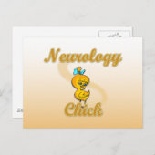 Neurologie Chick Postkarte (Vorne/Hinten)