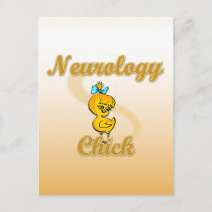 Neurologie Chick Postkarte