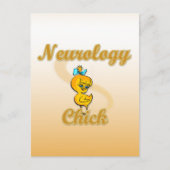Neurologie Chick Postkarte (Vorderseite)