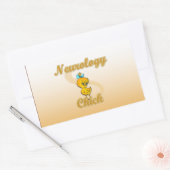 Neurologie Chick Rechteckiger Aufkleber (Umschlag)