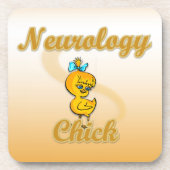 Neurologie Chick Untersetzer (Vorderseite)