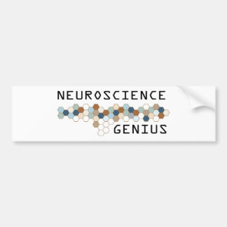 Neurologie-Genie Autoaufkleber