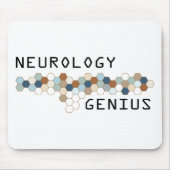 Neurologie-Genie Mousepad (Vorne)