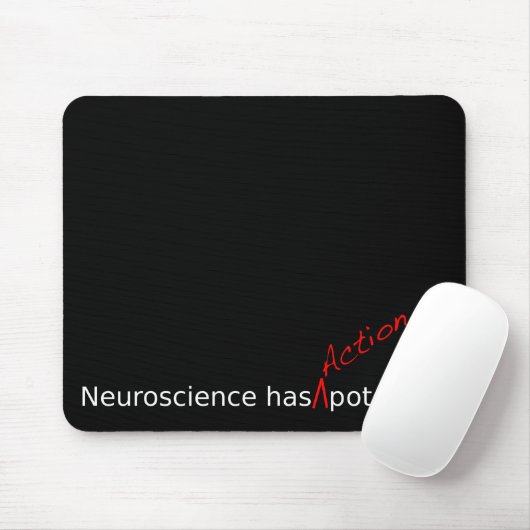 Neurologie hat "Aktion" mögliches Mousepad (Mit Mouse)