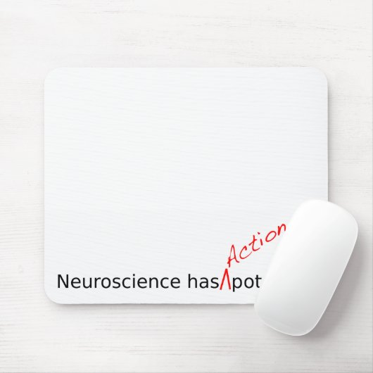 Neurologie hat "Aktion" mögliches Mousepad (Mit Mouse)