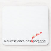 Neurologie hat "Aktion" mögliches Mousepad (Vorne)