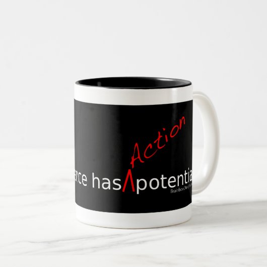 Neurologie hat "Aktions-" mögliche Tasse (VorderseiteRechts)