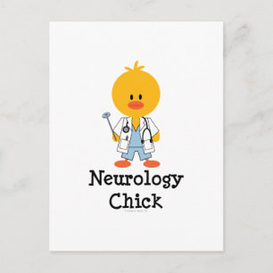 Neurologie Kick Postkarte