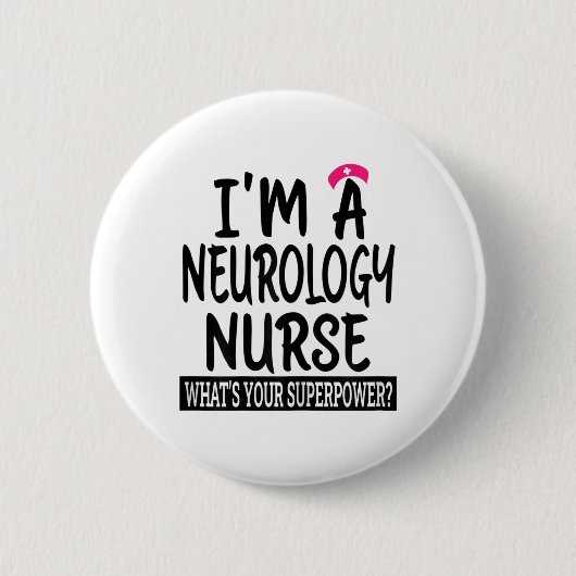 Neurologie Kindergartenschule und ich Button (Vorderseite)