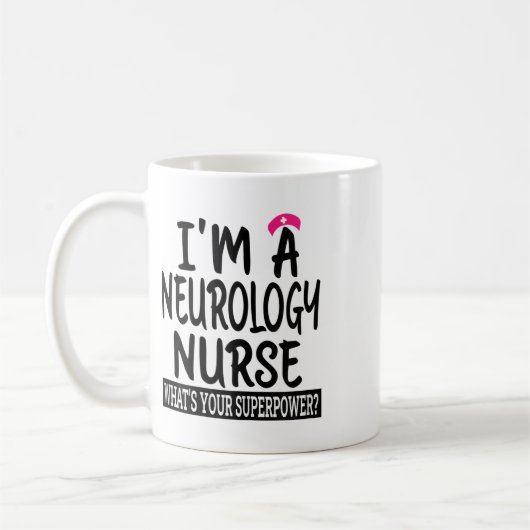Neurologie Kindergartenschule und ich Kaffeetasse (Links)