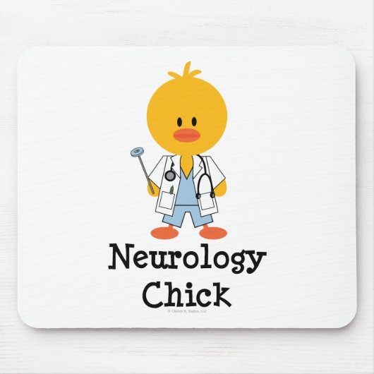 Neurologie-Küken Mousepad (Vorne)