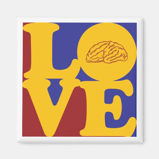 Neurologie Liebe Magnet (Vorne)