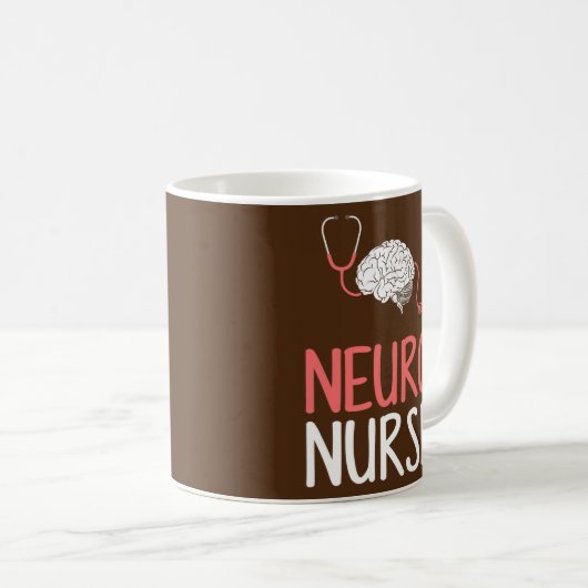 Neurologie Neurowissenschaft Kaffeetasse (VorderseiteRechts)