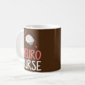 Neurologie Neurowissenschaft Kaffeetasse (Vorderseite Links)