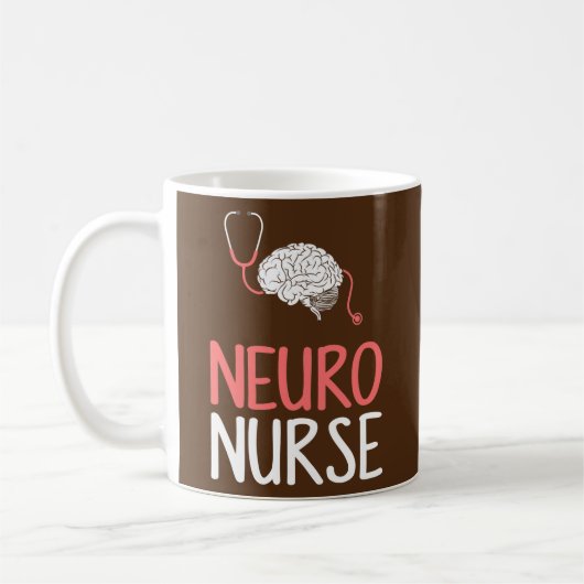 Neurologie Neurowissenschaft Kaffeetasse (Links)