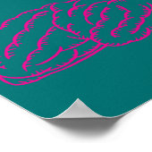 Neurologie Pop Art Poster (Ecke)