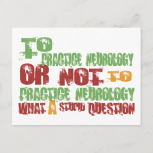 Neurologie praktizieren postkarte