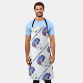 Neurologisch überlastet im Gehirn Anatomie Schürze (Getragen)