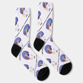 Neurologisch überlastet im Gehirn Anatomie Socken (Rechts)
