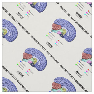 Neurologisch überlastet im Gehirn Anatomie Stoff