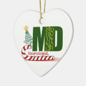NEUROLOGIST MERRY CHRISTMAS NEUROLOGY KERAMIKORNAMENT (Links)