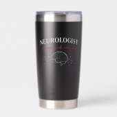 Neurologist Saving Minds Every Day Design Thermobecher (Vorderseite)