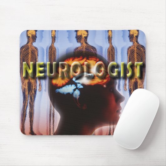 NEUROLOGISTISCHE NEUROLOGIE MOUSEPAD (Mit Mouse)