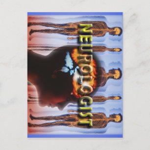 NEUROLOGISTISCHE NEUROLOGIE POSTKARTE