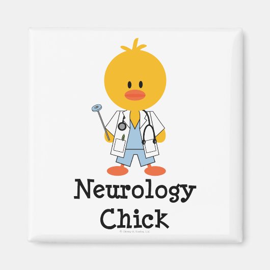 Neurology Chick Magnet (Vorne)