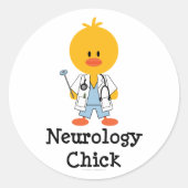 Neurology Chick Stickers (Vorderseite)
