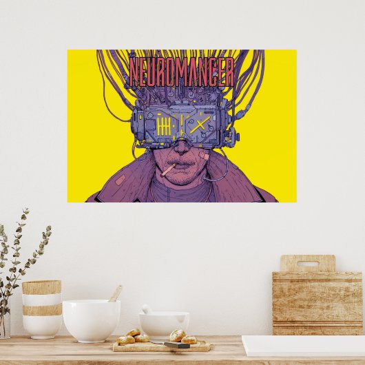 Neuromancer 2020 poster (Küche)
