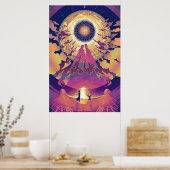 Neuromancer Babylon Poster (Küche)