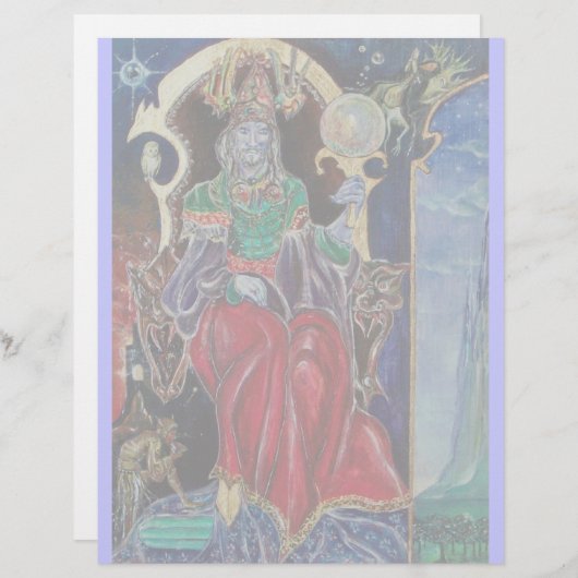 NEUROMANCER, blau rot (Vorne/Hinten)