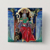 NEUROMANCER, blau rot Button (Vorderseite)