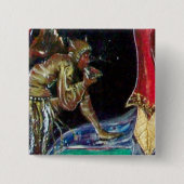 NEUROMANCER, blau rot Button (Vorderseite)