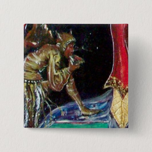 NEUROMANCER, blau rot Button (Vorderseite)