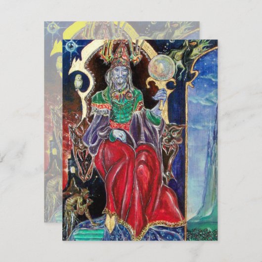 NEUROMANCER, Halloween-Party Einladung (Vorne/Hinten)